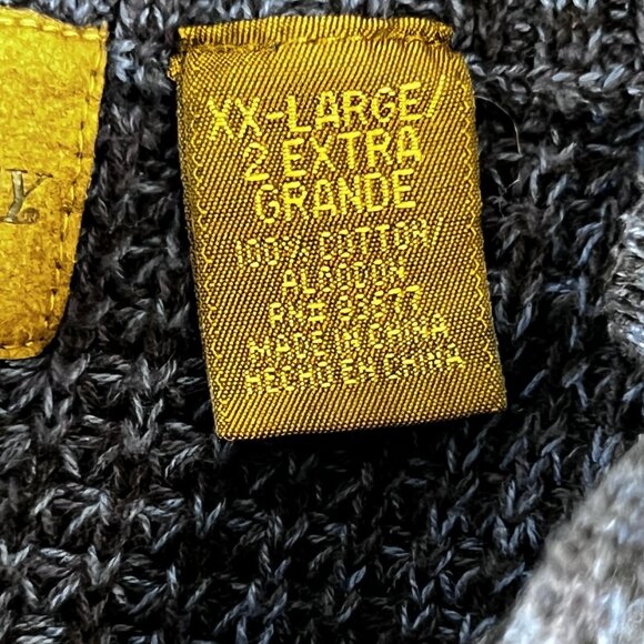 St Johns Bay Sweater Men 2XL Button Mock Neck Pullover Commando Classic Academia - Picture 5 of 12